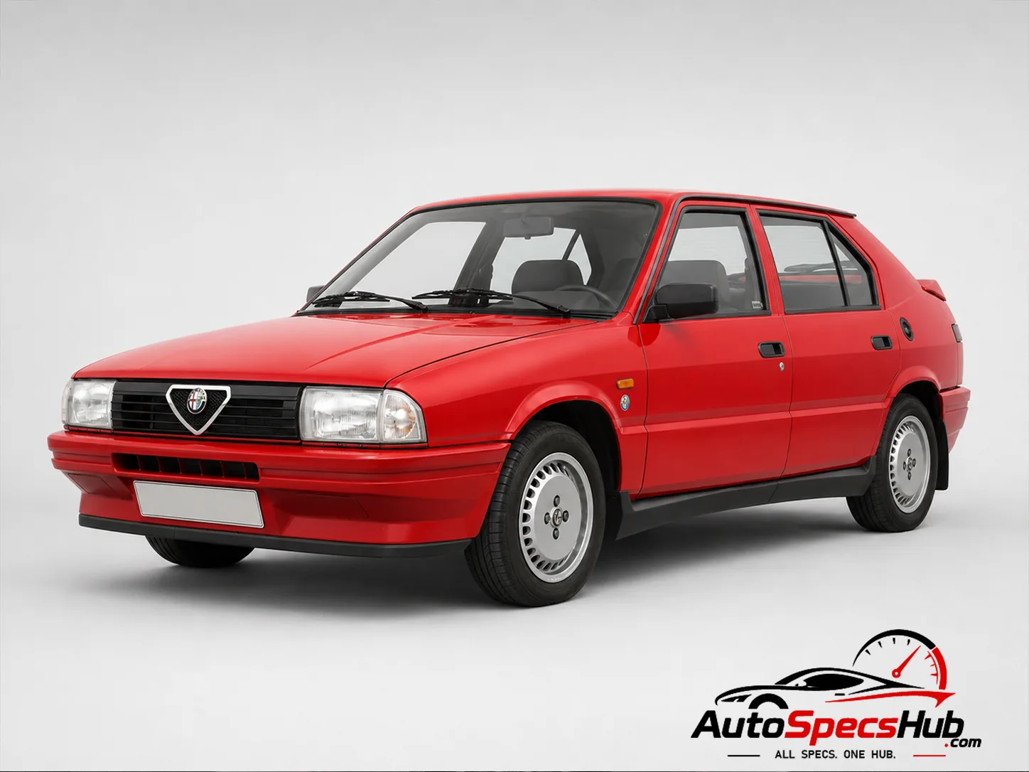 1990 Alfa Romeo 33 1.7 IE front three-quarter view