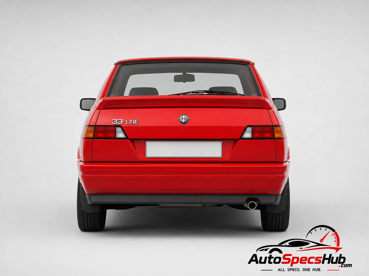 1990 Alfa Romeo 33 1.7 IE rear view