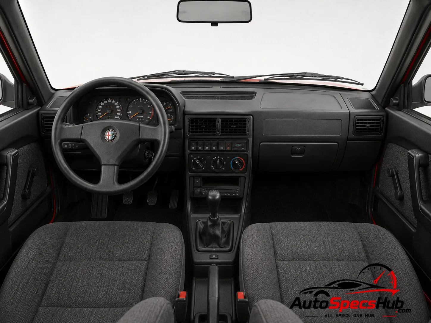 1990 Alfa Romeo 33 1.7 IE interior dashboard view