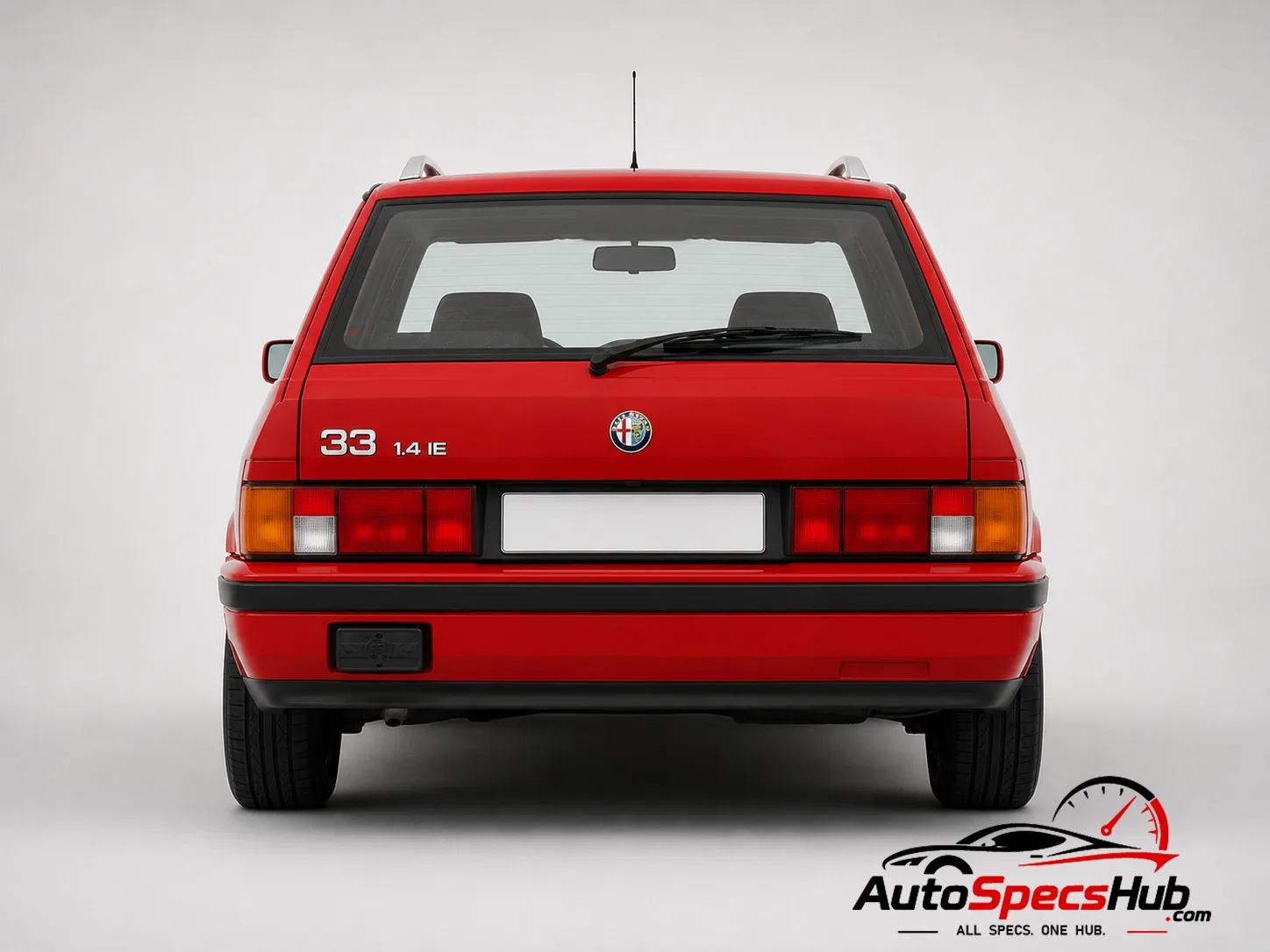 1991 Alfa Romeo 33 1.4 IE rear view
