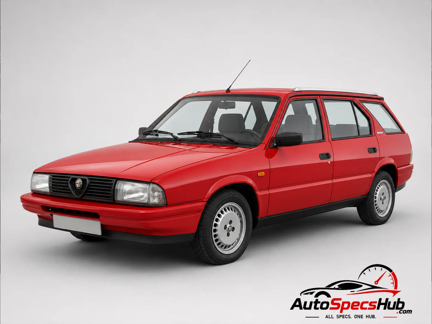 1987 Alfa Romeo 33 1.3 front three-quarter view