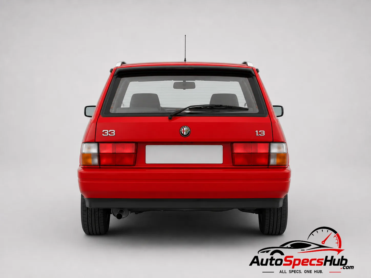 1987 Alfa Romeo 33 1.3 rear view