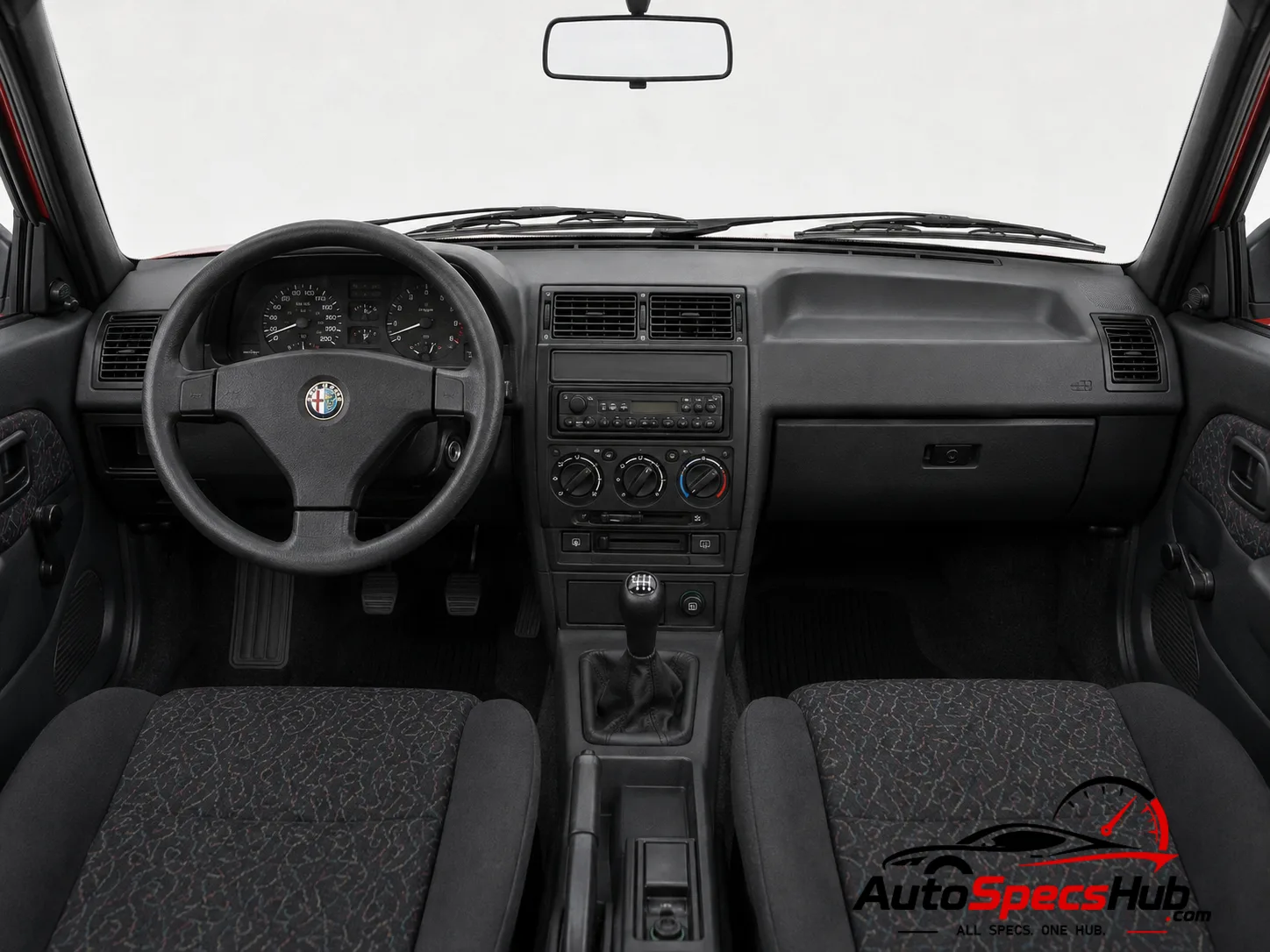 1992 Alfa Romeo 33 Sport Wagon Q4 interior dashboard view