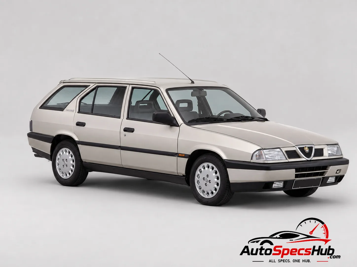 1991 Alfa Romeo 33 Sport Wagon Boxer 16V front three-quarter view