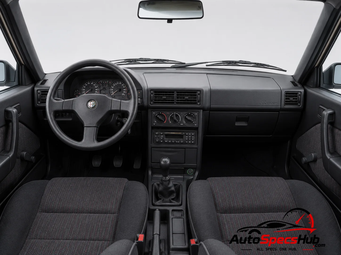 1991 Alfa Romeo 33 Sport Wagon Boxer 16V interior dashboard view