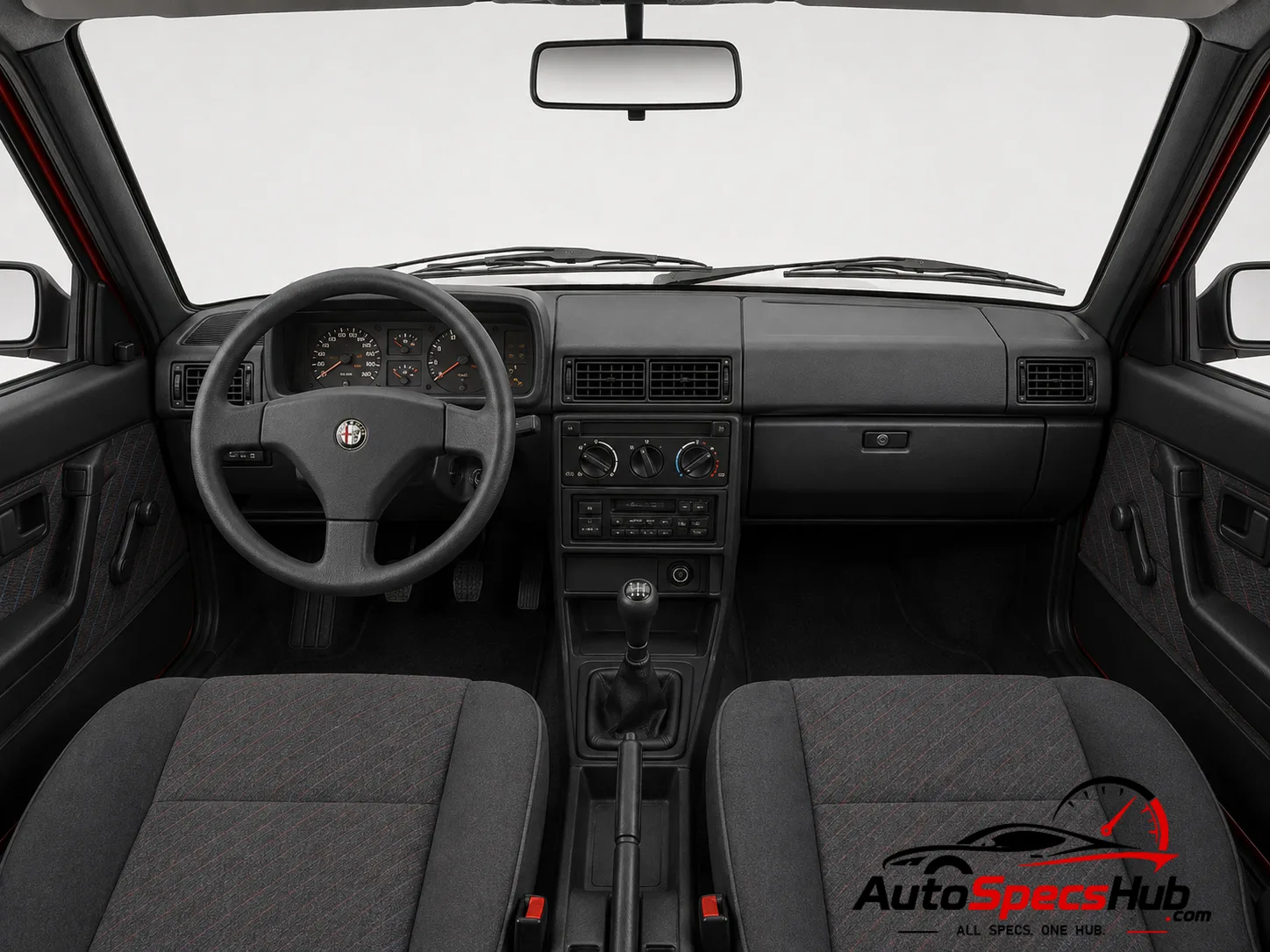 1987 Alfa Romeo 33 1.5 Giardinetta interior dashboard view