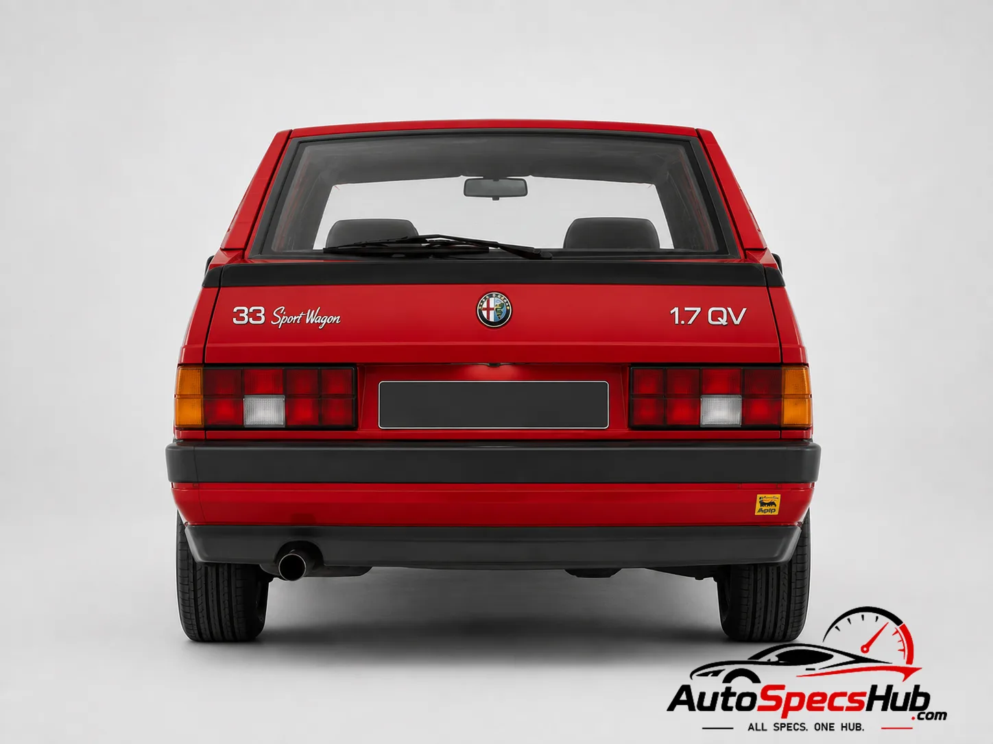 1989 Alfa Romeo 33 Sport Wagon 1.7 QV rear view