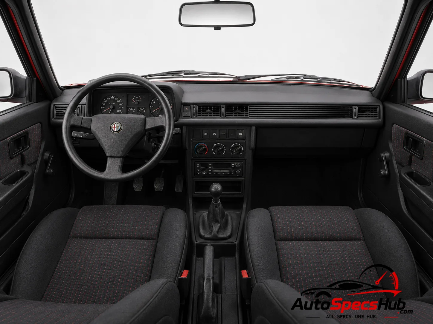 1989 Alfa Romeo 33 Sport Wagon 1.7 QV interior dashboard view