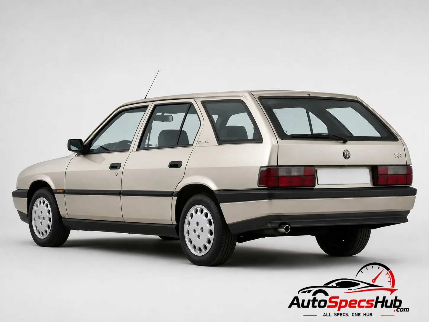 1991 Alfa Romeo 33 Sport Wagon 1.7 i.e. L rear three-quarter view