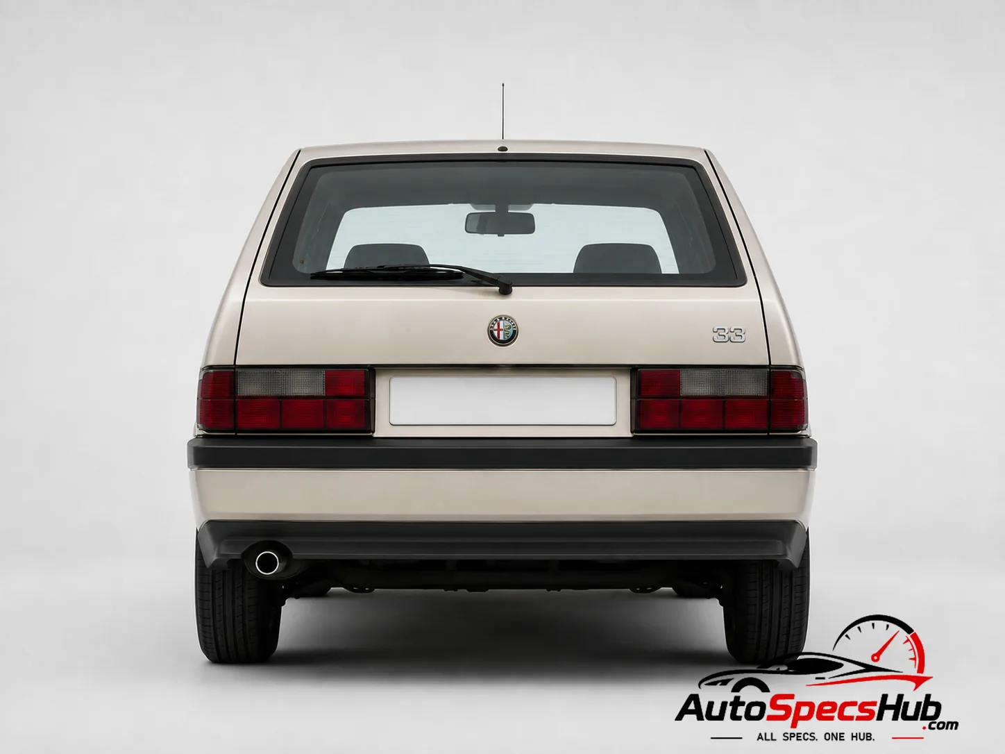 1991 Alfa Romeo 33 Sport Wagon 1.7 i.e. L rear view
