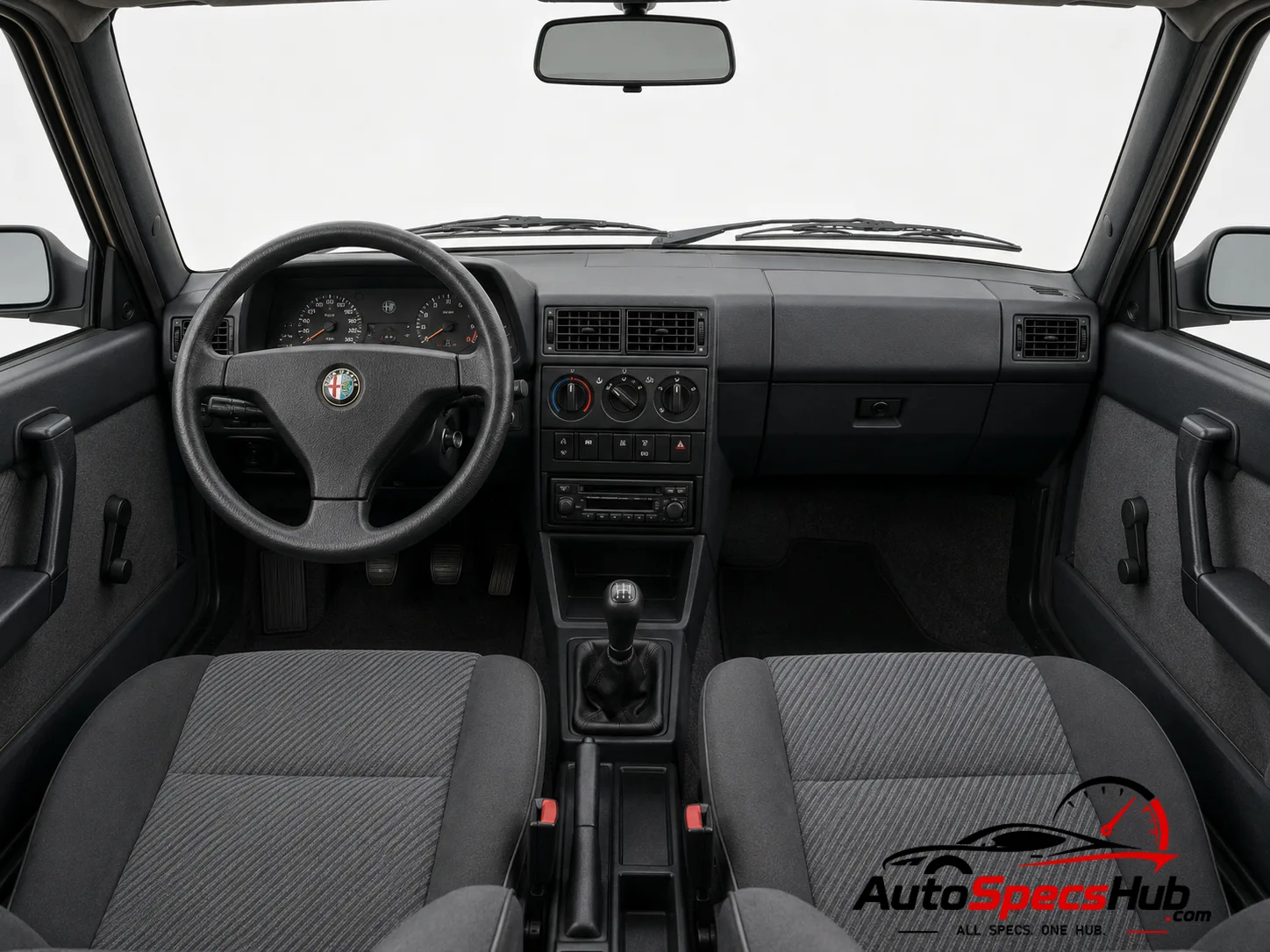 1991 Alfa Romeo 33 Sport Wagon 1.7 i.e. L interior dashboard view