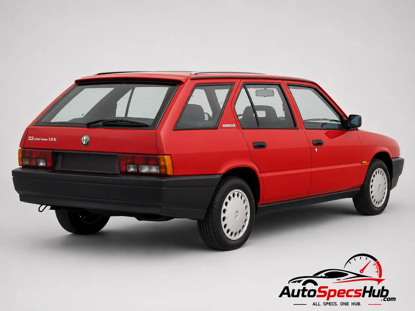 1992 Alfa Romeo 33 Sport Wagon 1.4 IE L rear three-quarter view