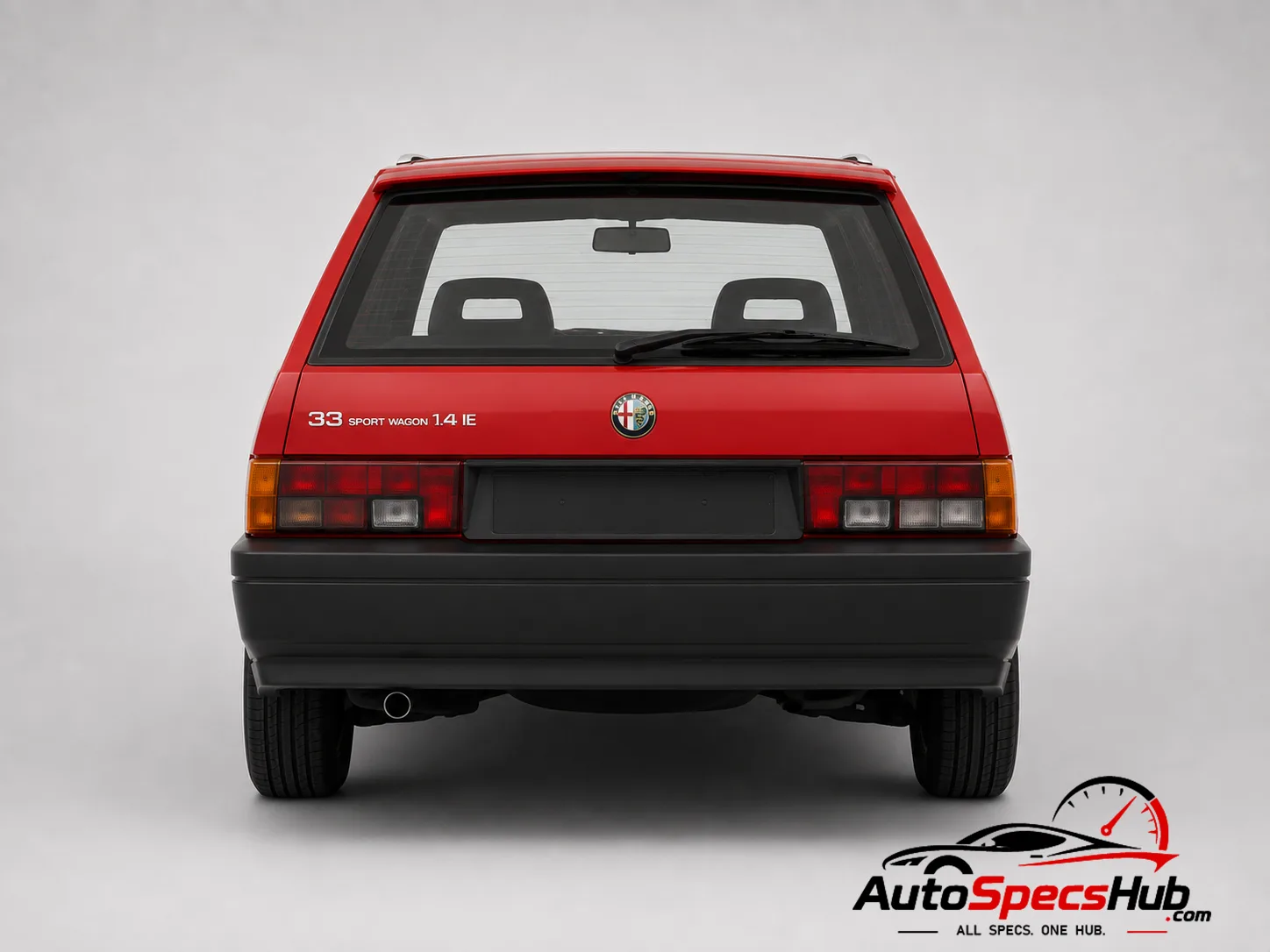 1992 Alfa Romeo 33 Sport Wagon 1.4 IE L rear view