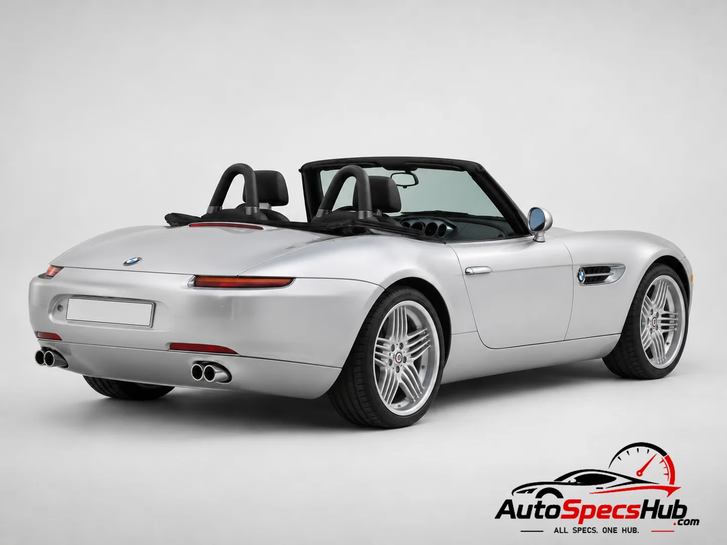 2002 Alpina Roadster V8 rear three-quarter view