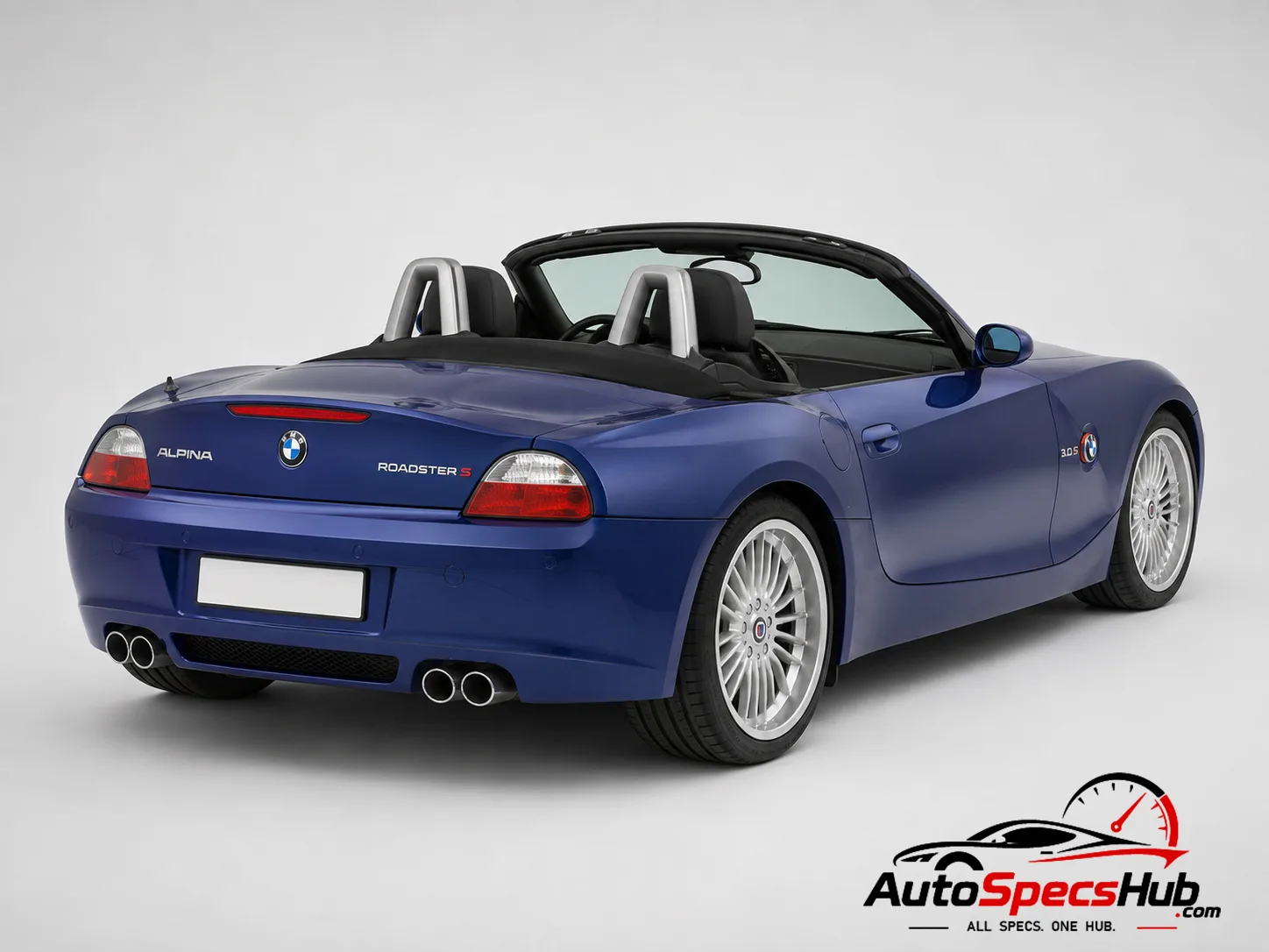 2003 Alpina Roadster S rear three-quarter view