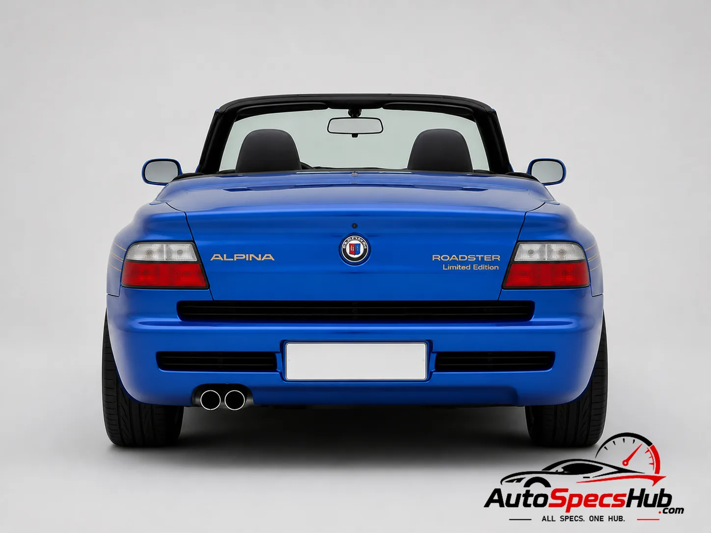 1990 Alpina Roadster Limited Edition RLE rear view