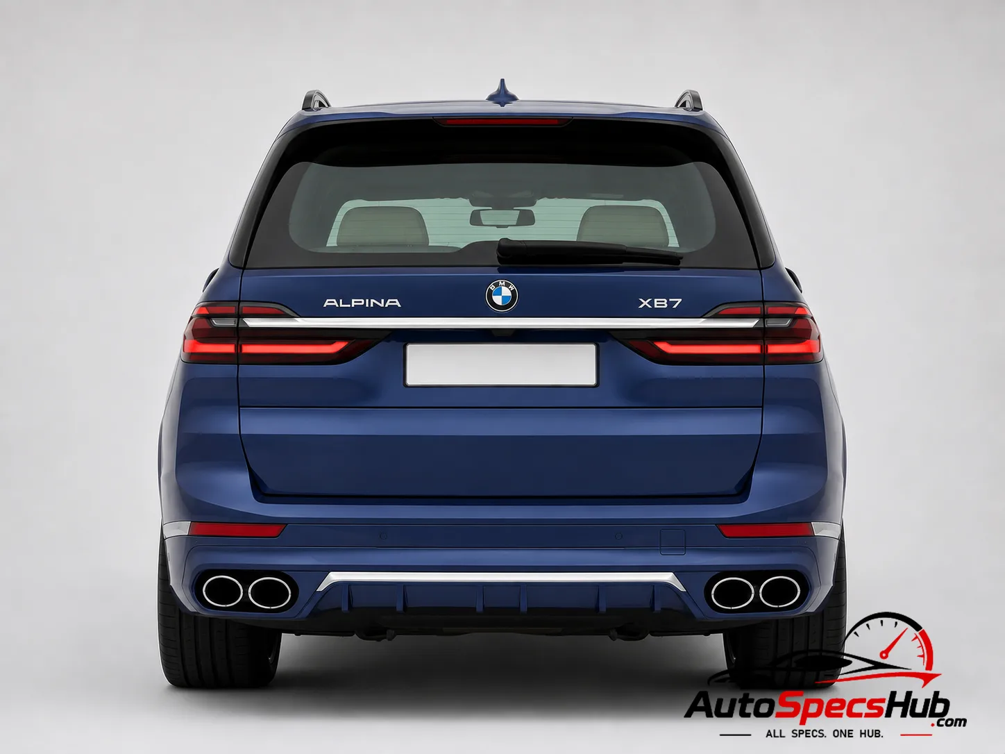 2020 Alpina XB7 rear view
