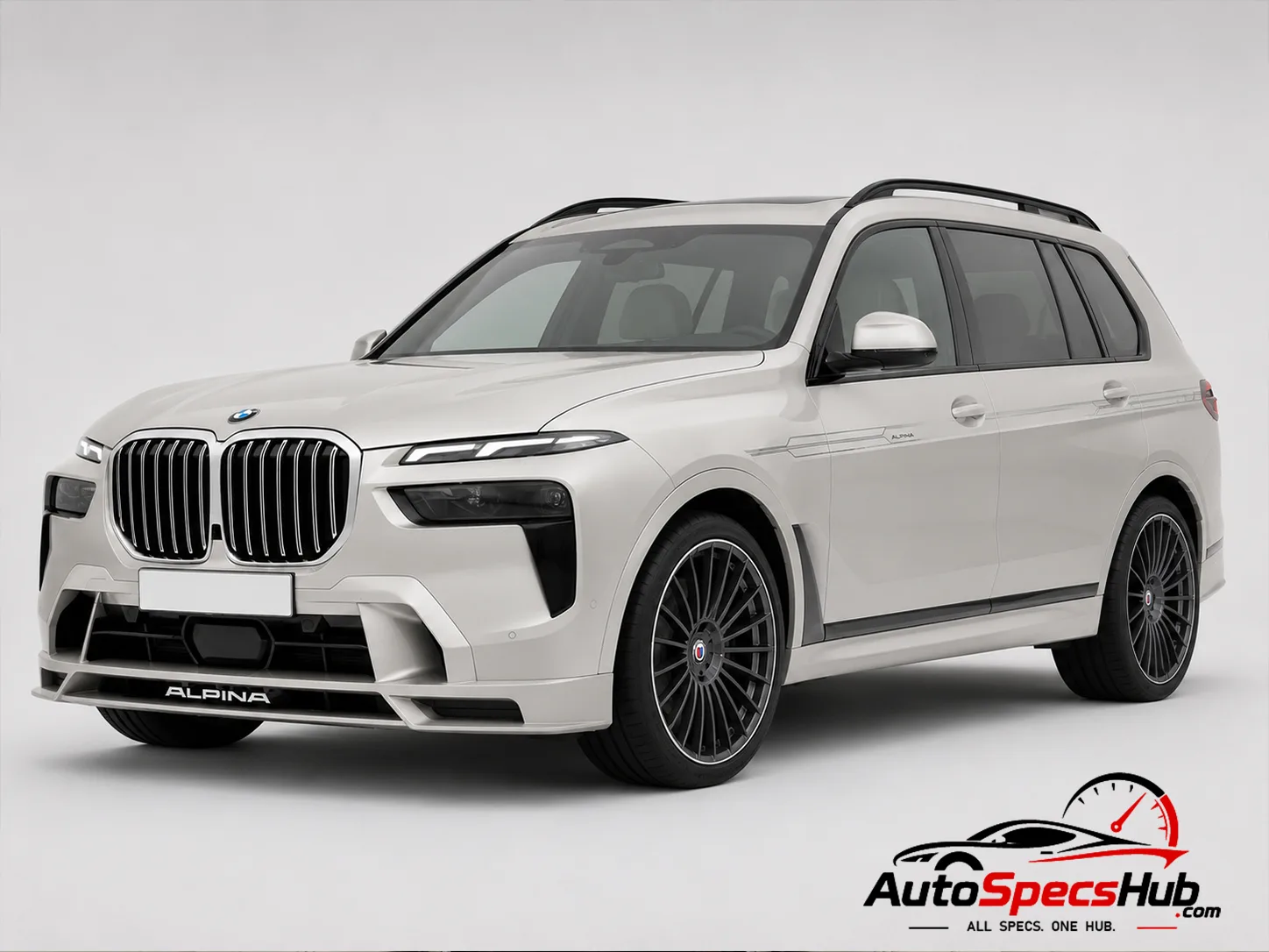 2022 Alpina XB7 front three-quarter view