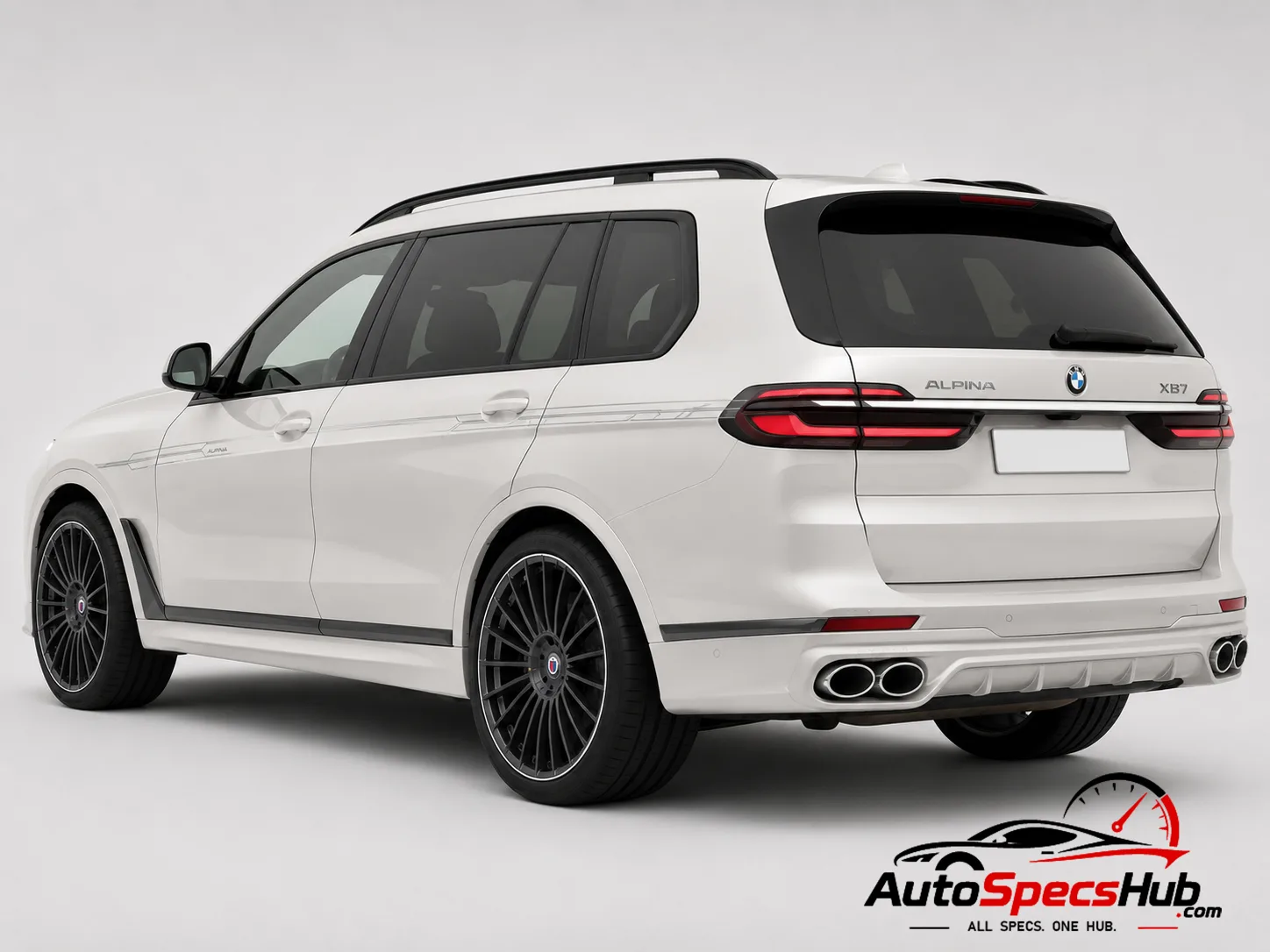 2022 Alpina XB7 rear three-quarter view
