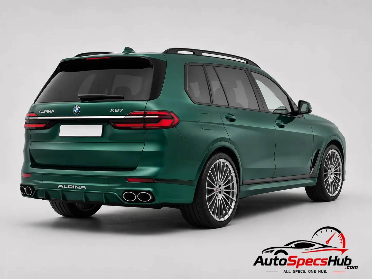 2024 Alpina XB7 Manufaktur rear three-quarter view