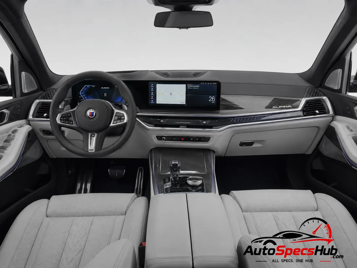 2024 Alpina XB7 Manufaktur interior dashboard and front cabin