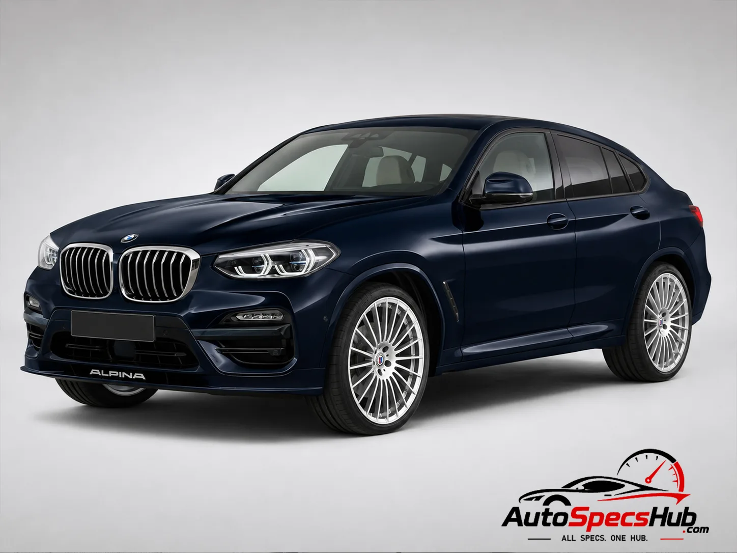 2018 Alpina XD4 front three-quarter view