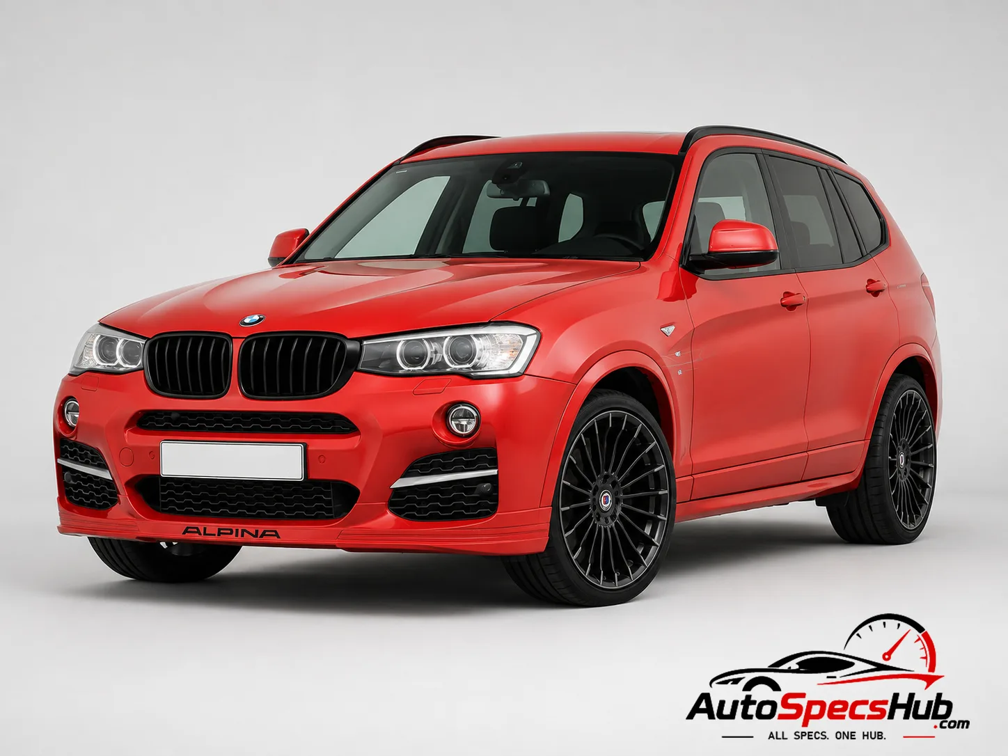 2013 Alpina XD3 Bi-Turbo front three-quarter view
