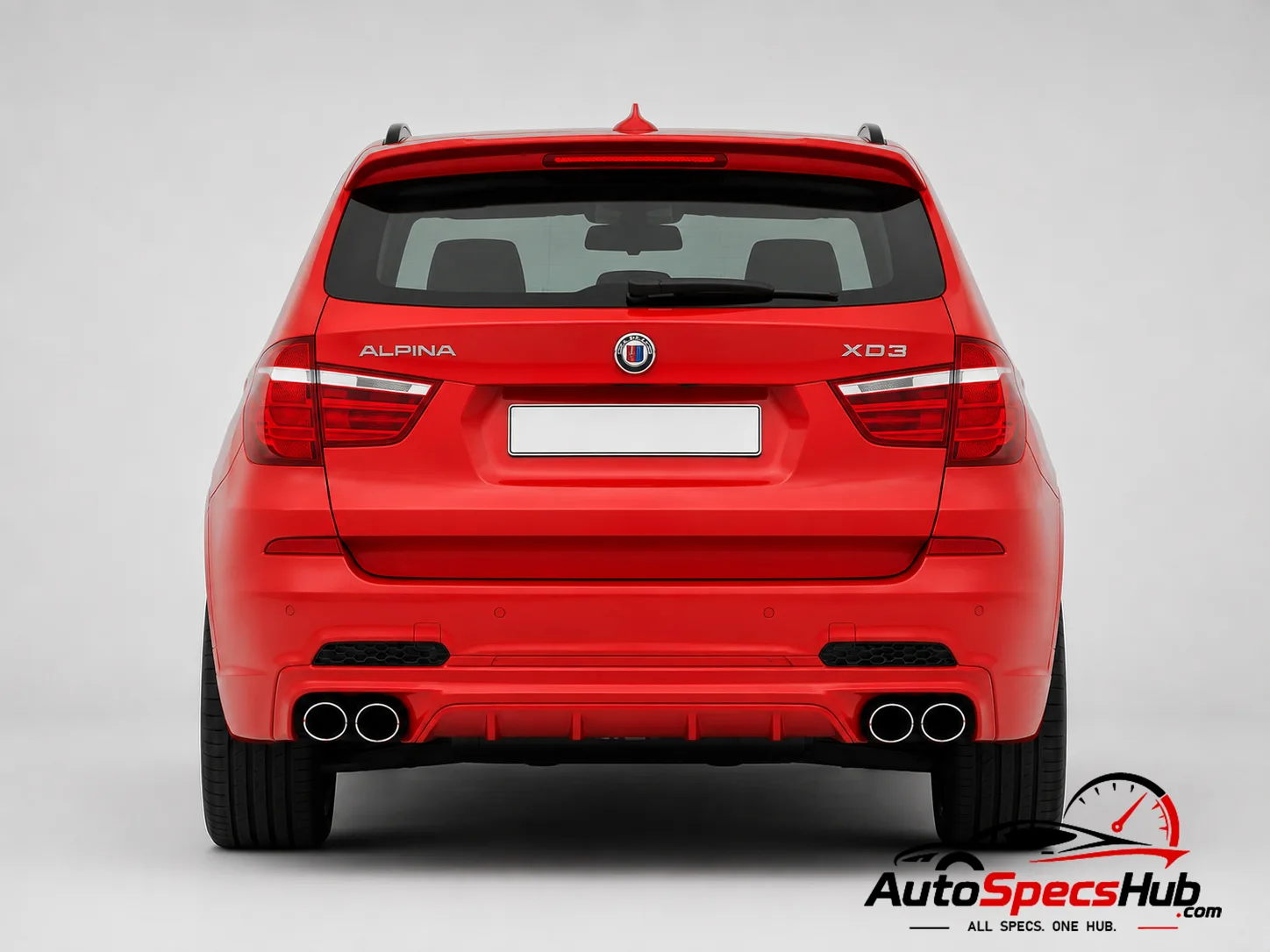 2013 Alpina XD3 Bi-Turbo rear view