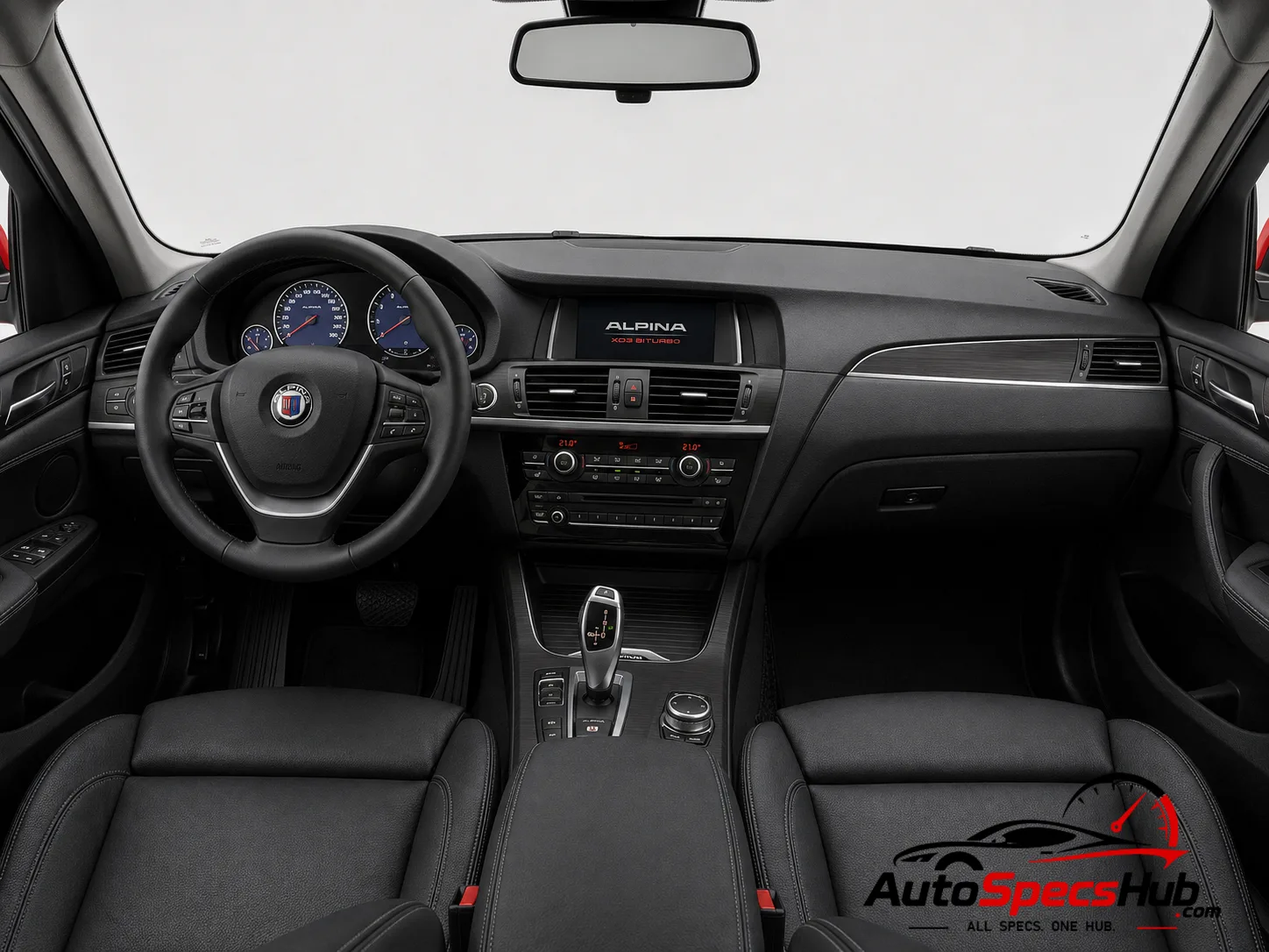 2013 Alpina XD3 Bi-Turbo interior dashboard and front cabin