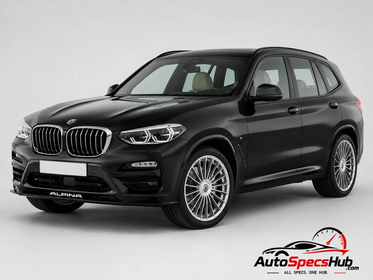 2018 Alpina XD3 front three-quarter view