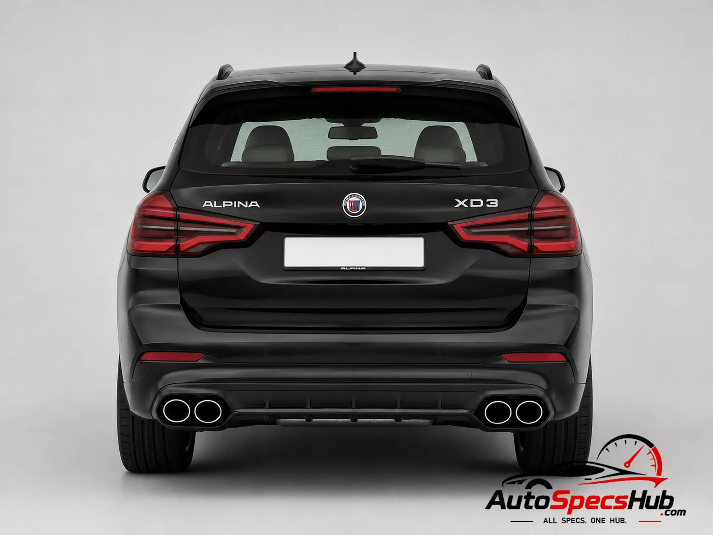 2018 Alpina XD3 rear view