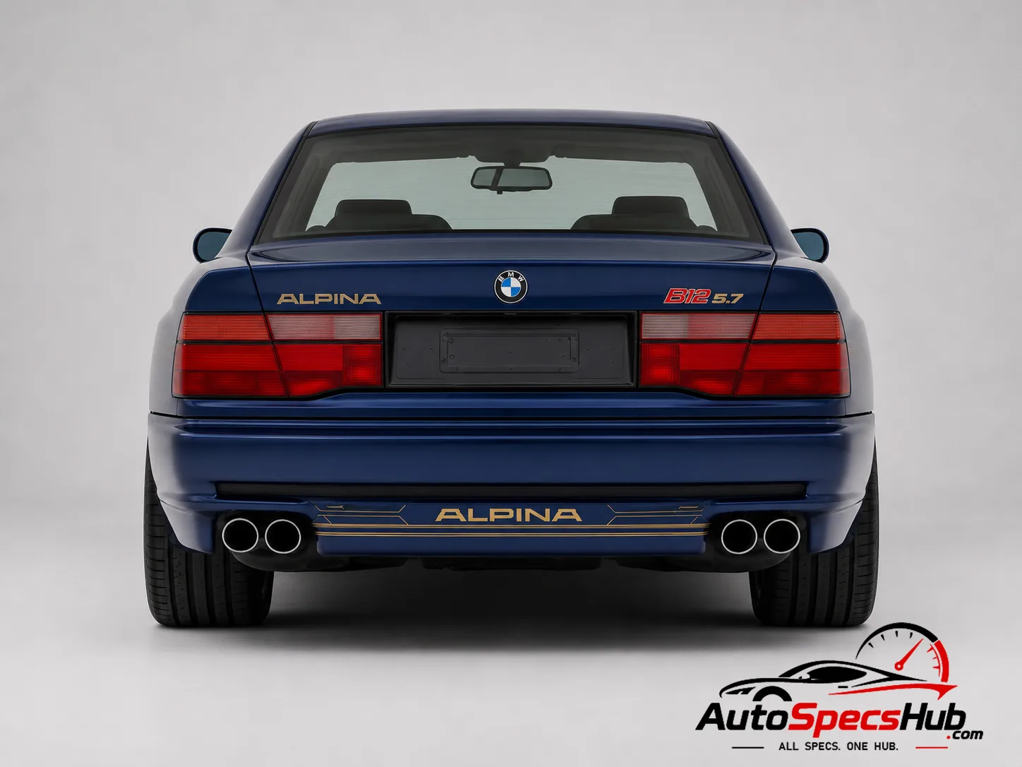 1992 Alpina B12 5.7 Coupé rear view