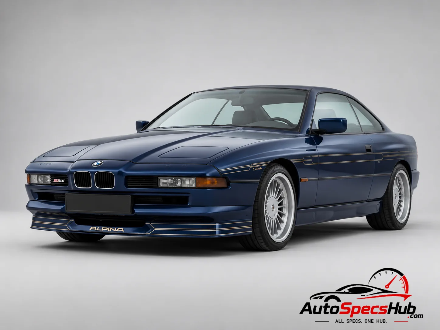 1990 Alpina B12 5.0 Coupé front three-quarter view