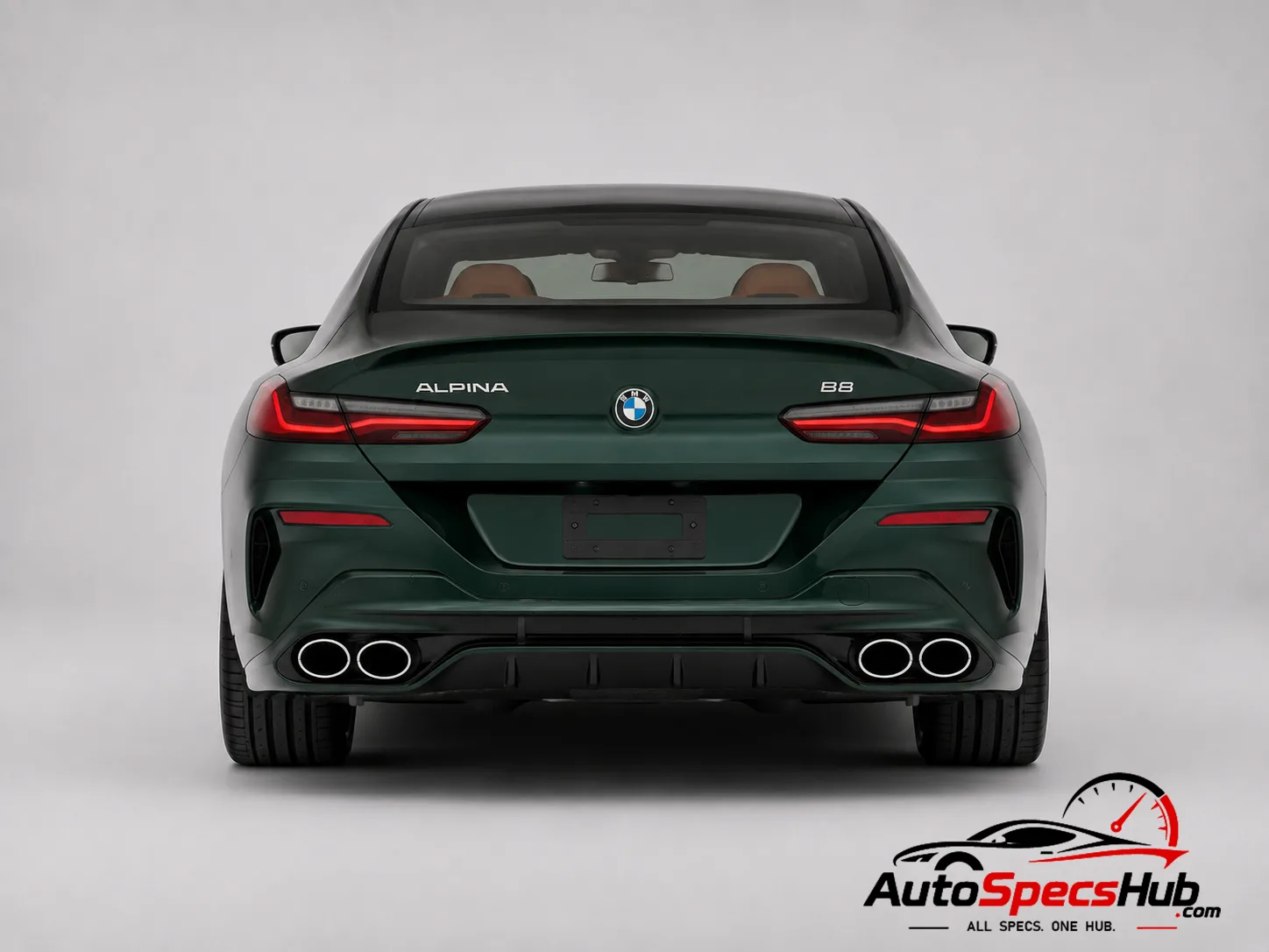 2021 Alpina B8 Gran Coupé AWD rear view