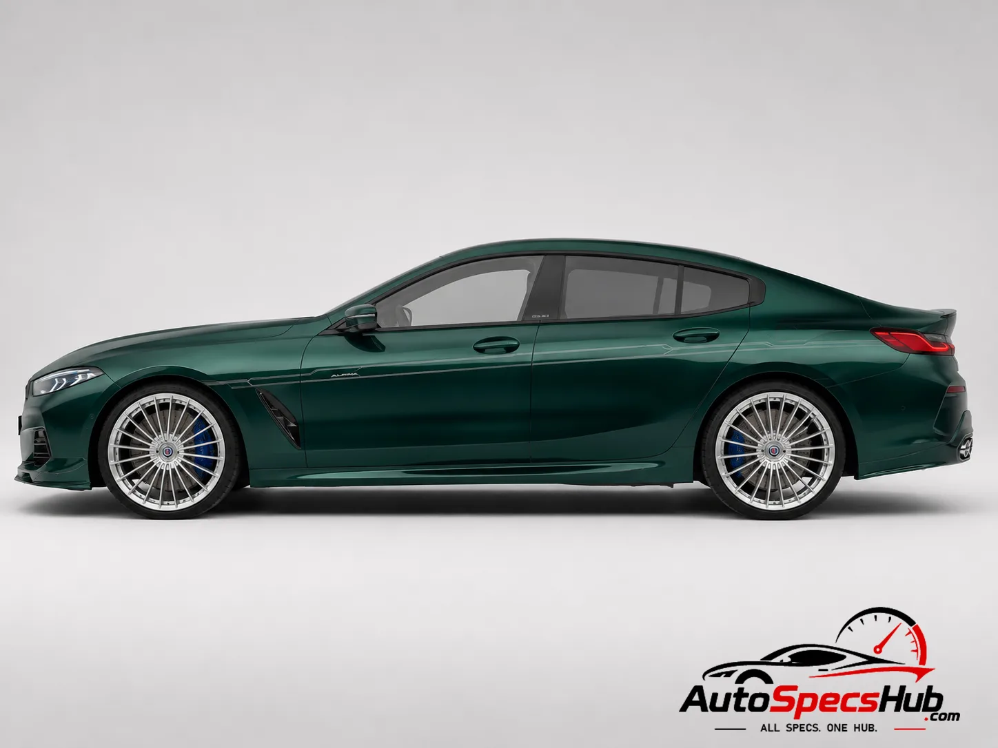 2025 Alpina B8 GT Gran Coupé side profile