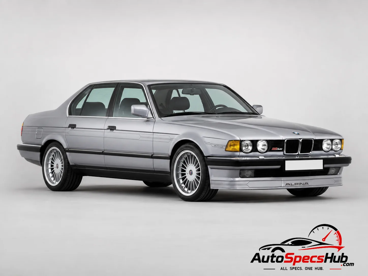 1987 Alpina B11 3.5 E32 front three-quarter view