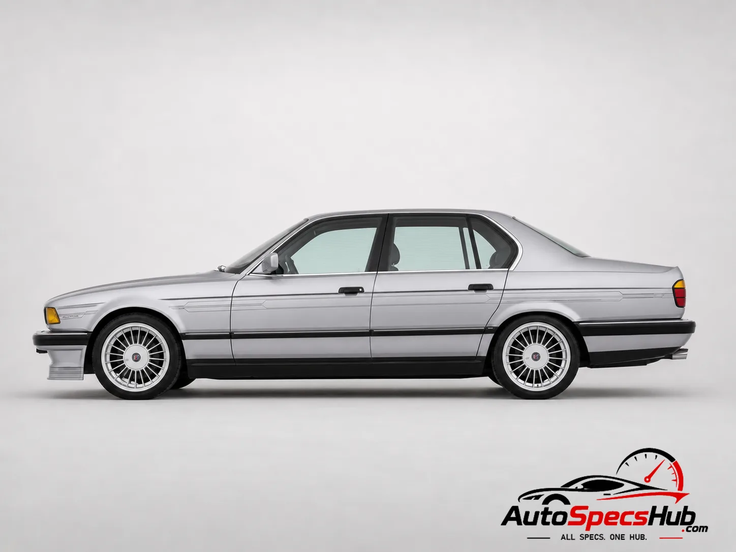 1987 Alpina B11 3.5 E32 side profile