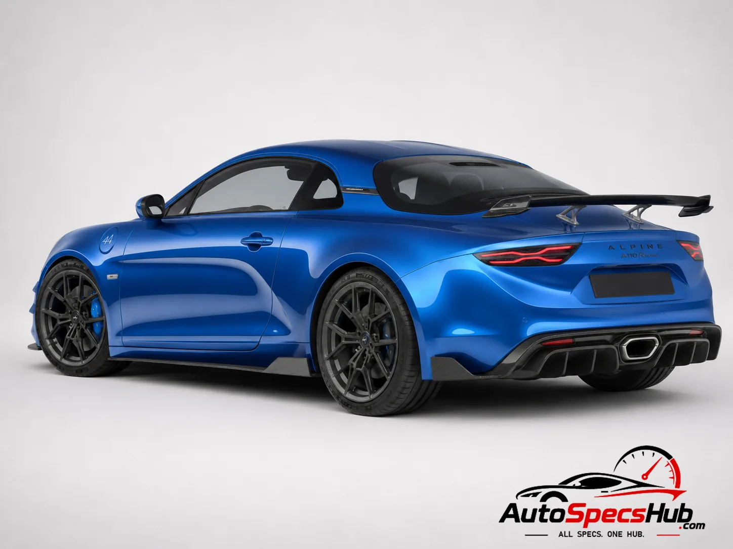 2025 Alpine A110 R Ultime rear three-quarter view