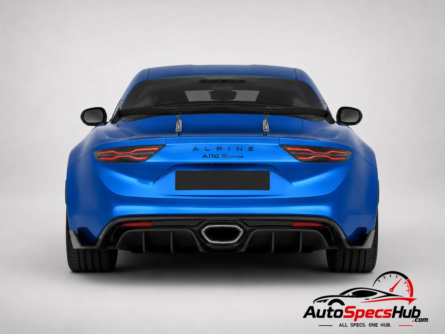 2025 Alpine A110 R Ultime rear view