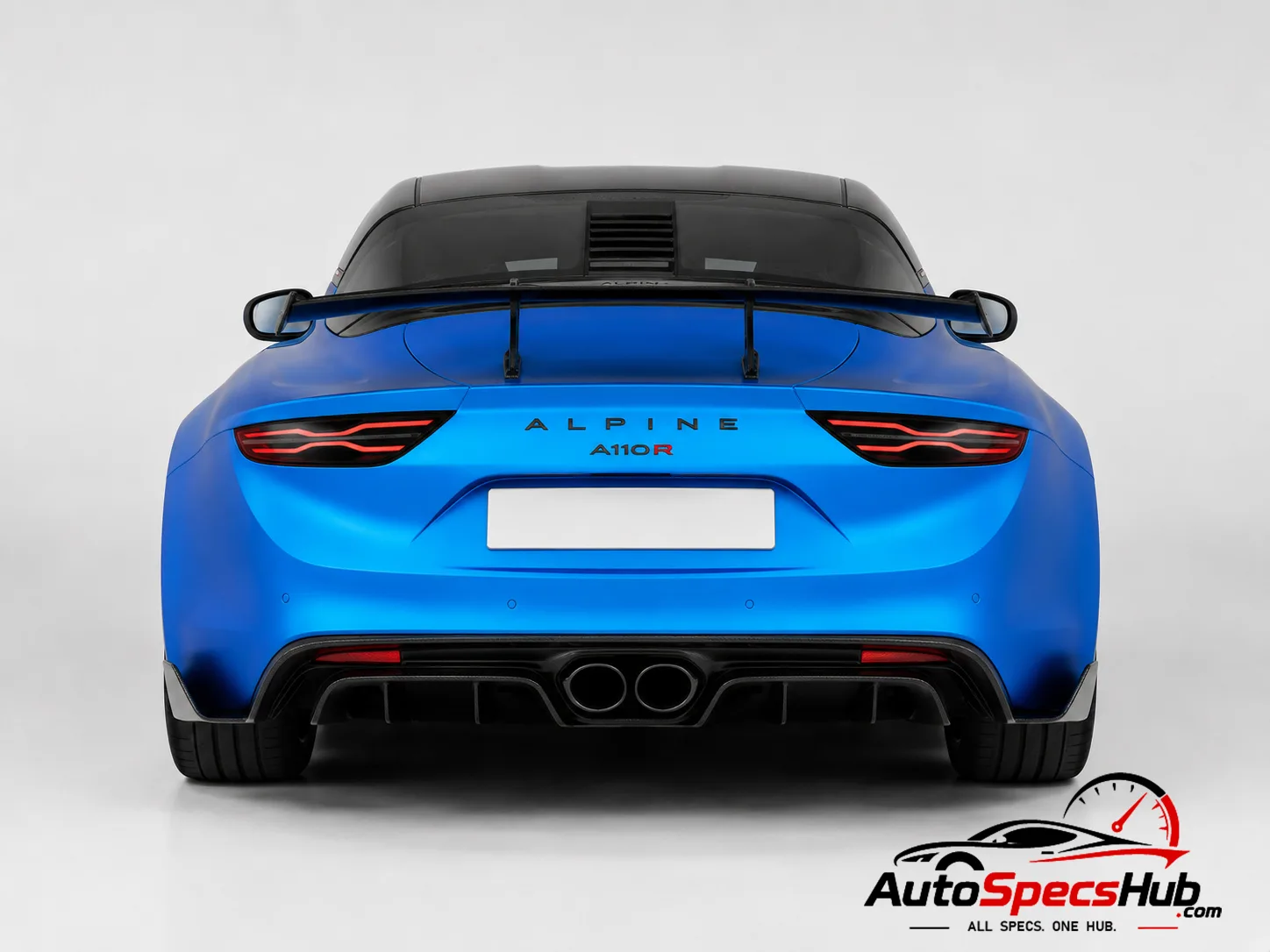 2023 Alpine A110 R rear view