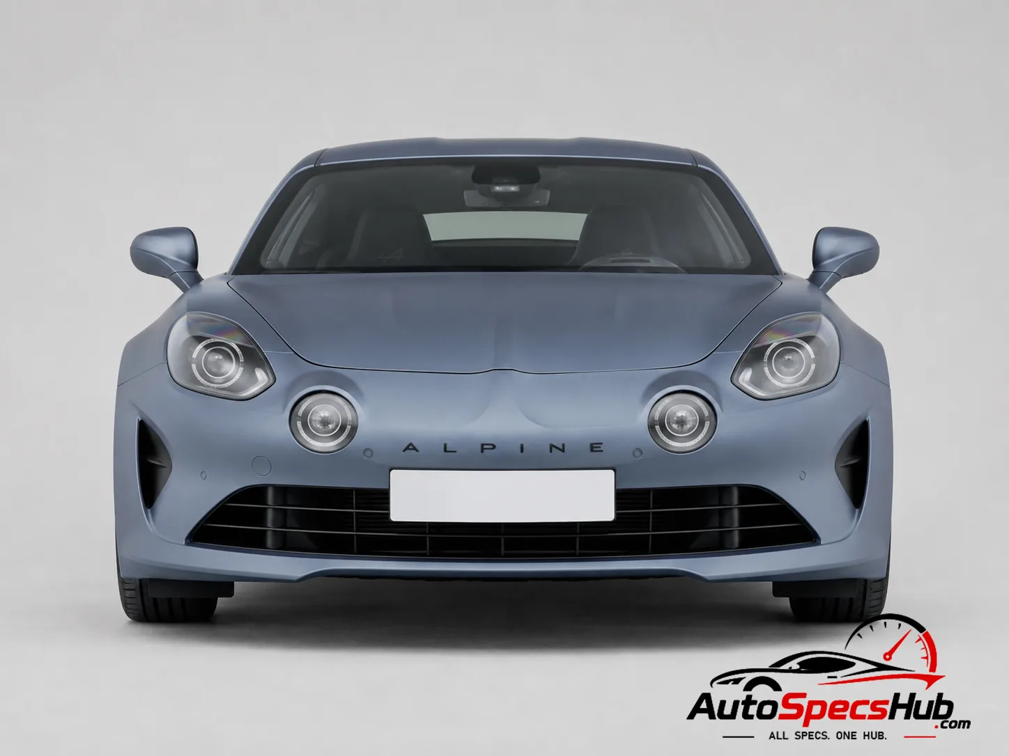 2019 Alpine A110S front view