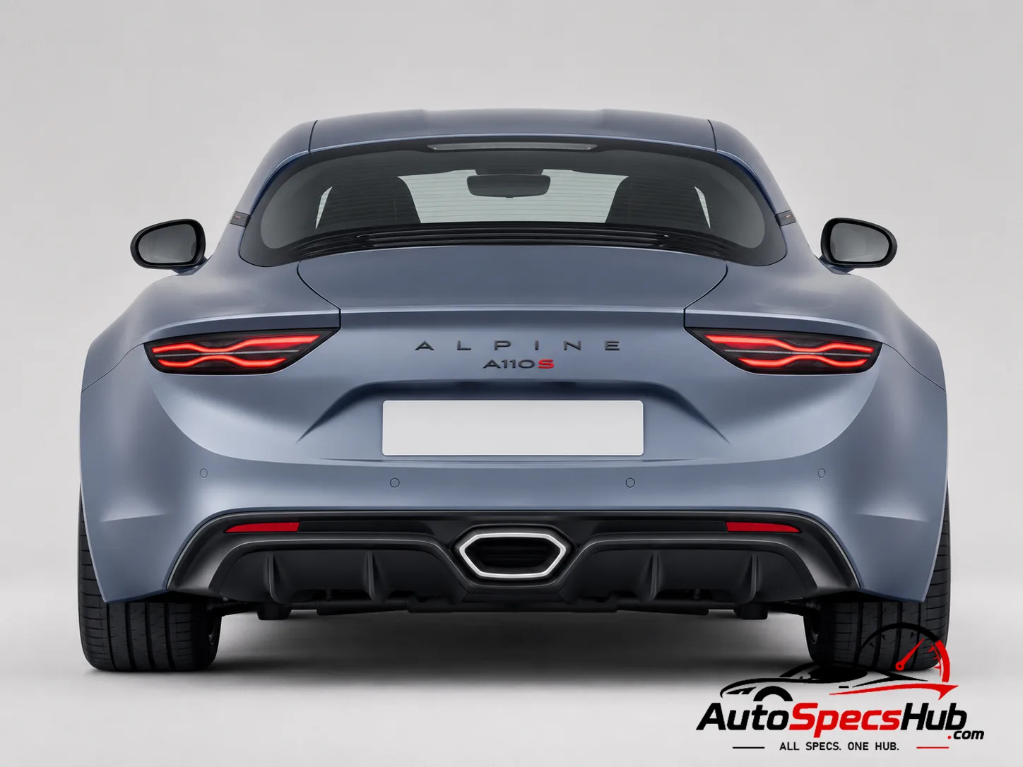 2019 Alpine A110S rear view