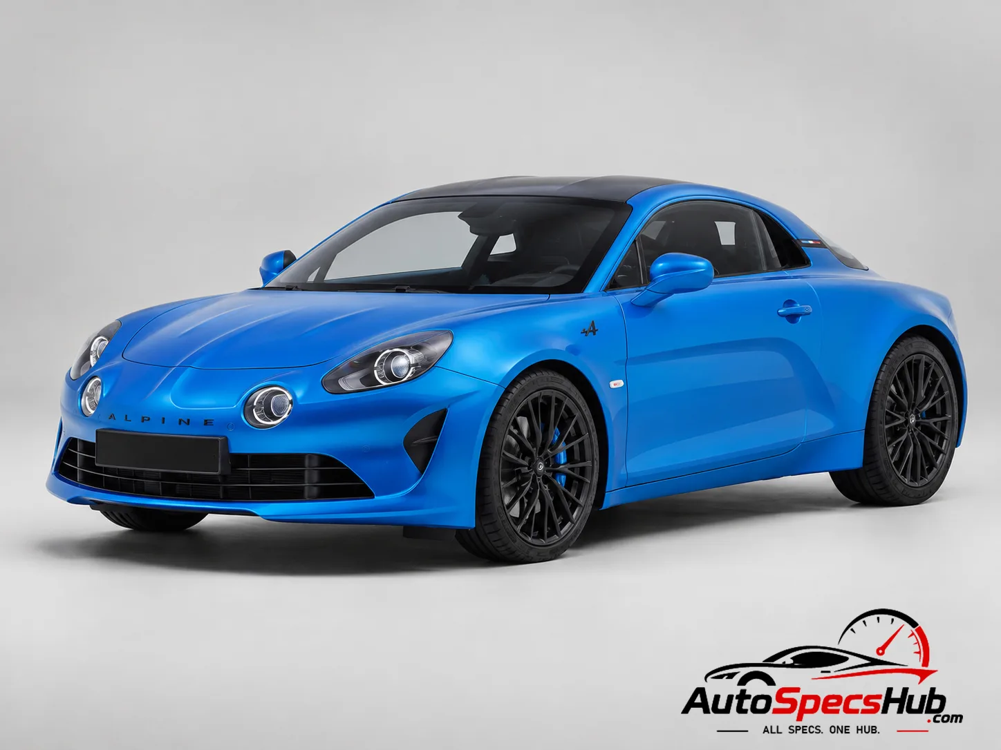 2022 Alpine A110 S front three-quarter view