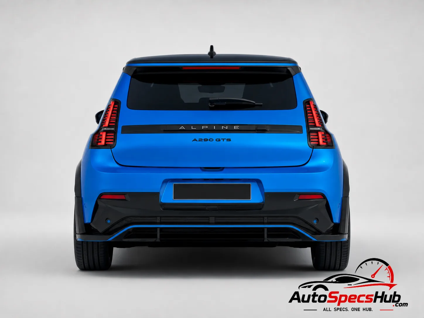 2025 Alpine A290 GTS rear view