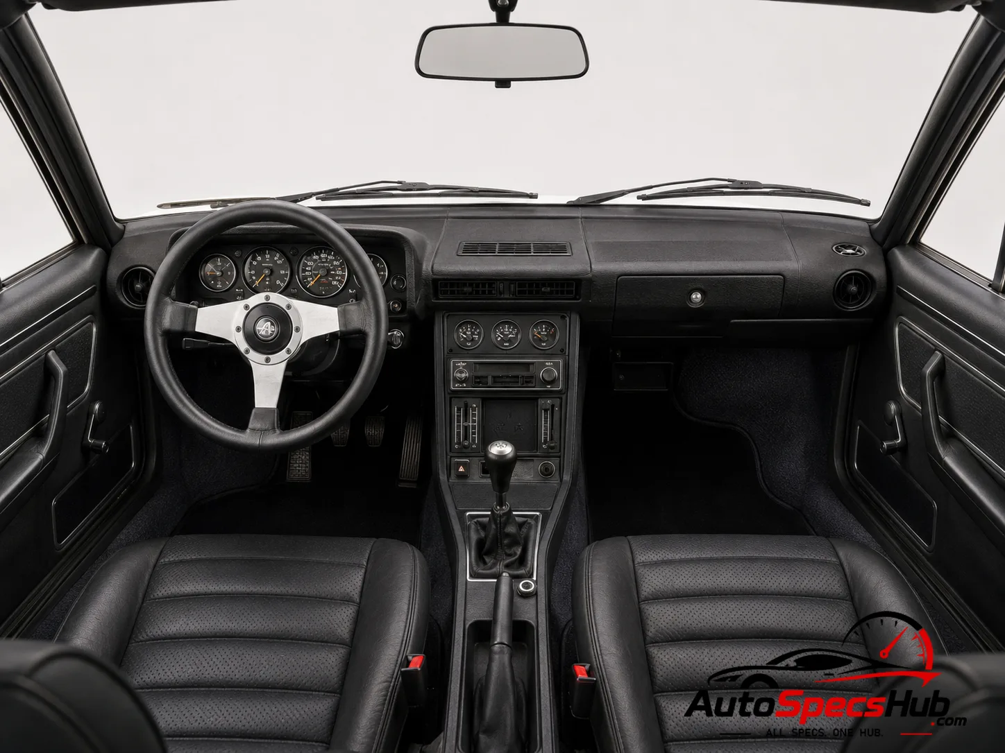 1971 Alpine A310 i interior dashboard and front cabin