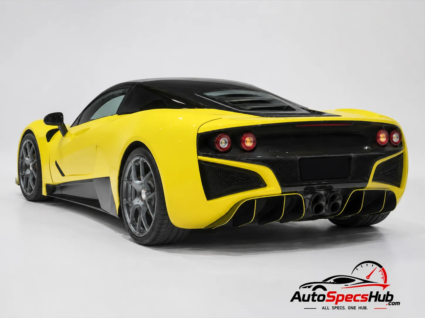 2016 Arash AF8 Cassini rear three-quarter view