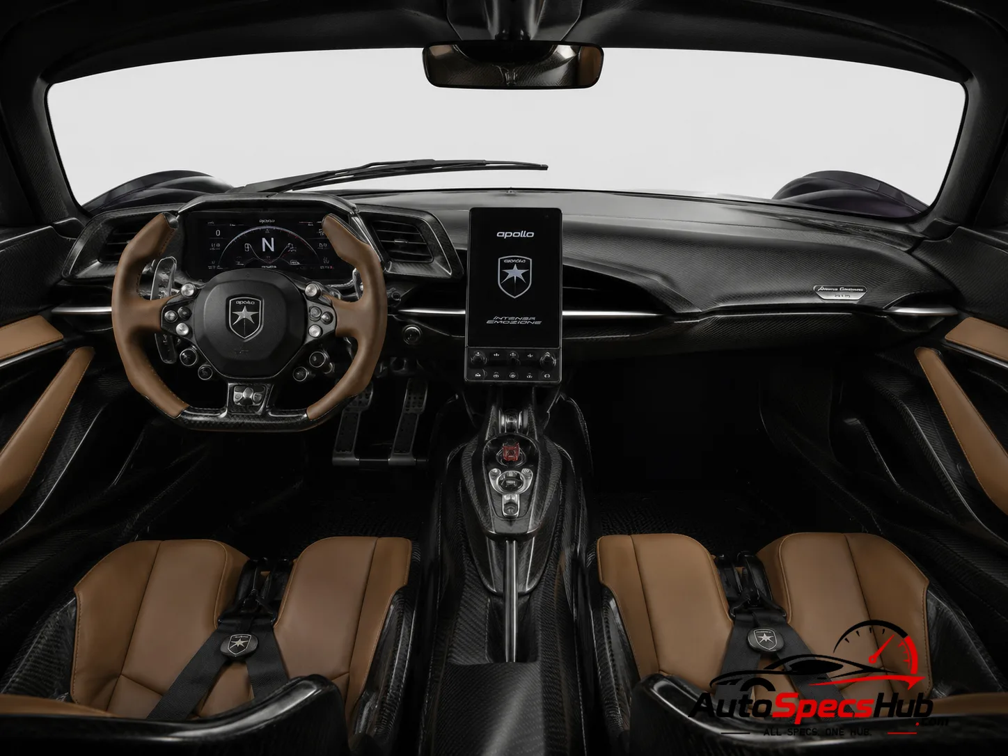 2019 Apollo Intensa Emozione interior dashboard and front cabin