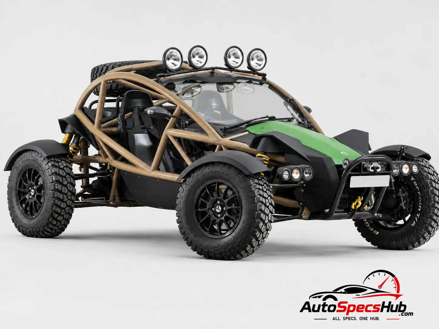 2015 Ariel Nomad front three-quarter view