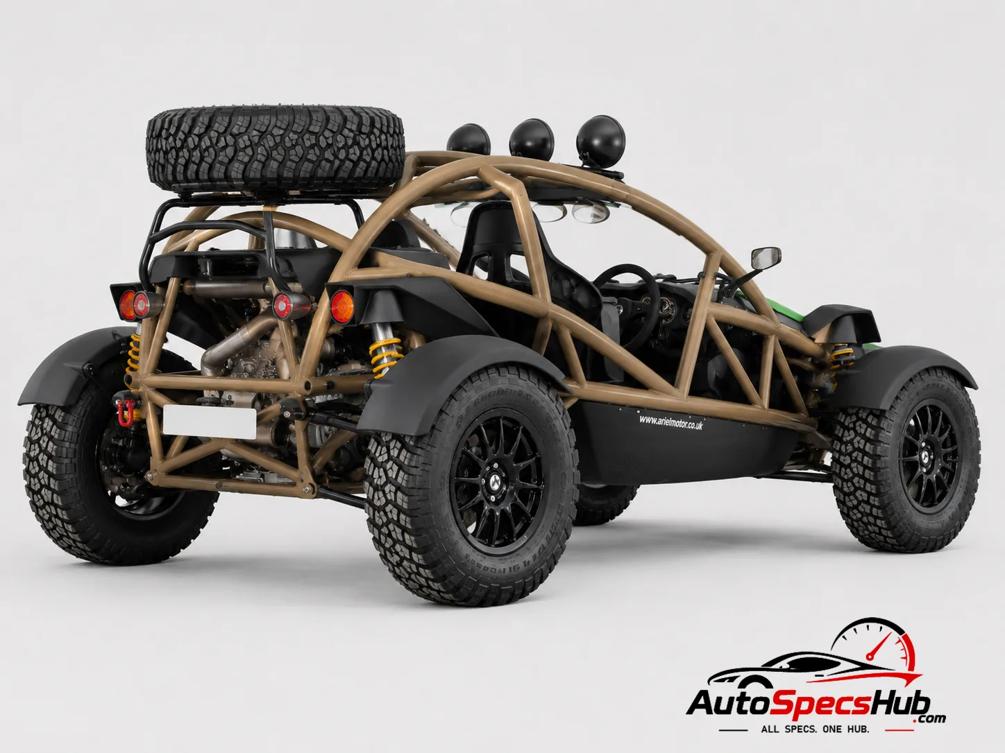 2015 Ariel Nomad rear three-quarter view