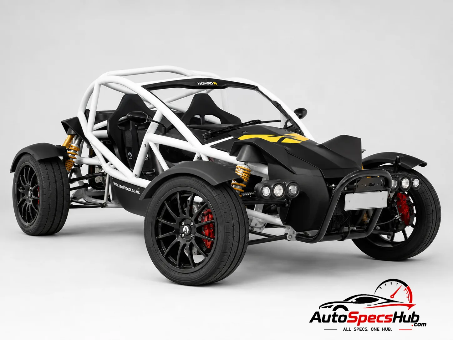 2021 Ariel Nomad R front three-quarter view